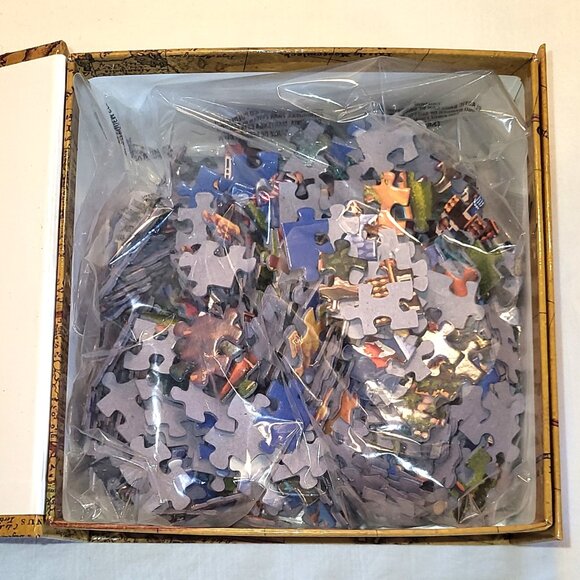 Glacier National Park Dowdle 500 Pc Puzzle Montana to Canada Folk Art kids/adult - Picture 5 of 8